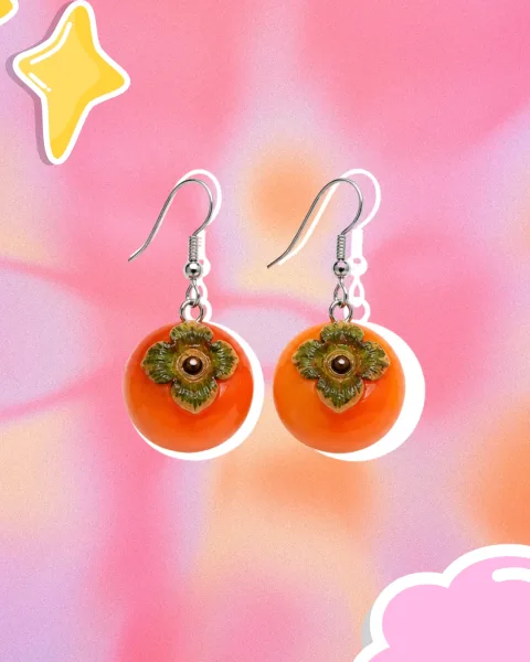 Aretes Persimmon