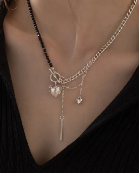 Collar Dark heart