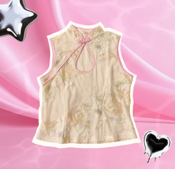 Blusa Peony - Qipao